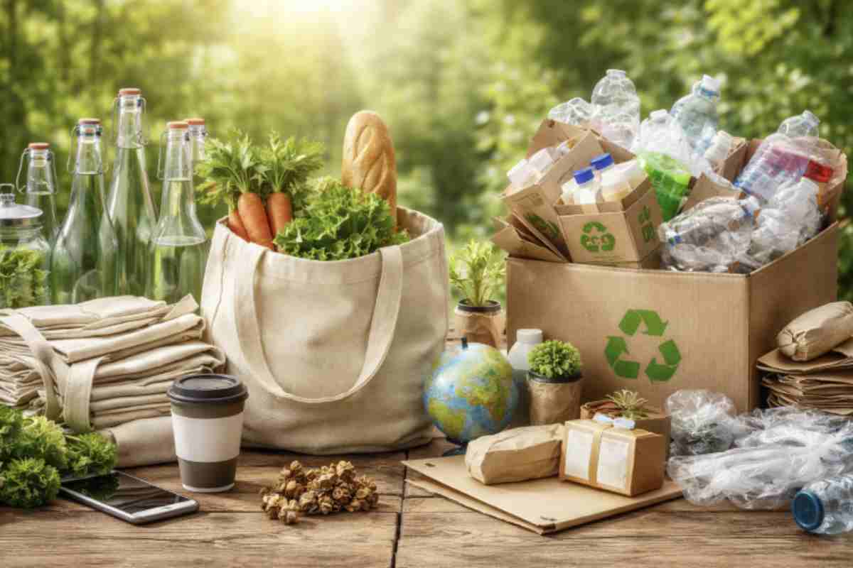 Il riciclo è diventato il simbolo dell’impegno ambientale, ma rischia di essere sopravvalutato. Riciclare non significa eliminare l’impatto dei consumi