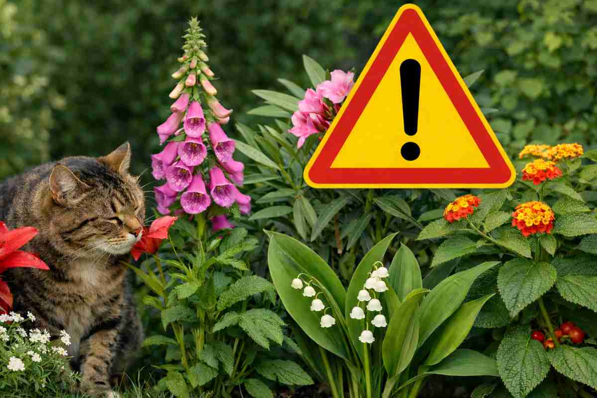 piante allerta gatti